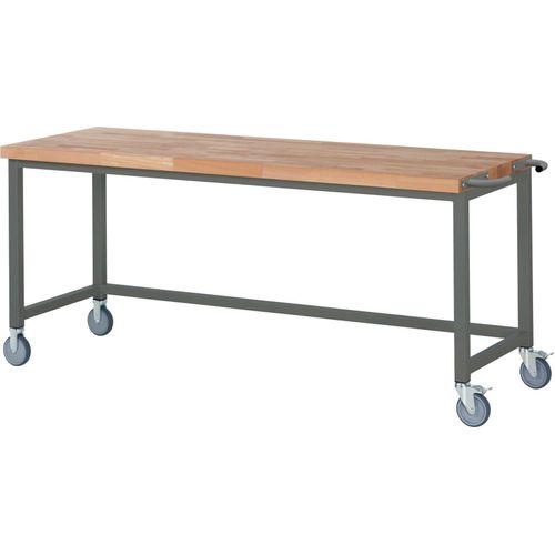 STIER Fahrbare Werkbank Premium BxTxH 2000x700x880 mm