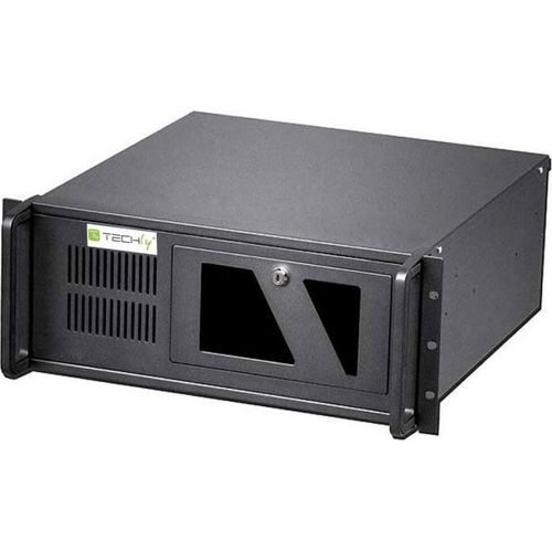 Techly Industrial 4U Rackmount-Computergehäuse I-CASE MP-P4HX-BLK2