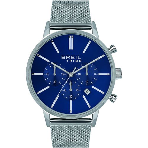 Chronograph Breil Versilbert/Stahl Kollektion Avery - mann