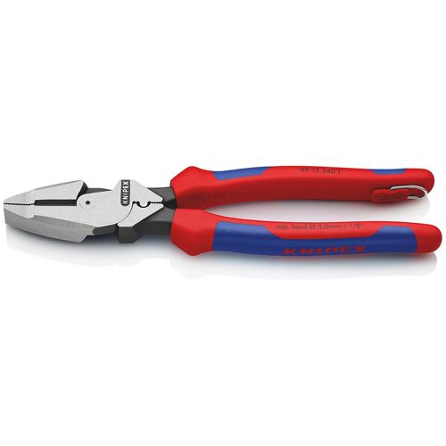 Knipex Kabelzange ''Lineman's Pliers'' mit Befestigungsöse 240 mm