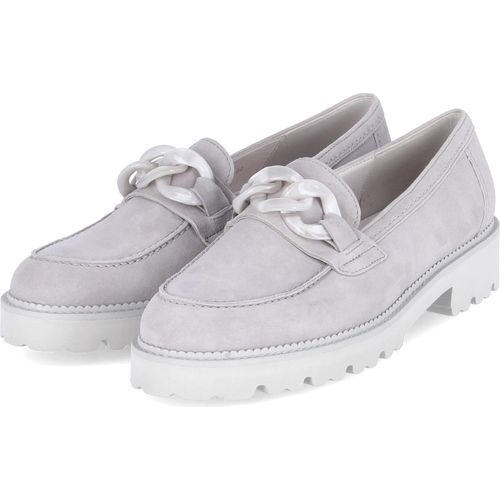 Gabor Damen Slipper in Grau, Größe 9.5