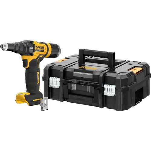 DeWALT Akku-Nietpistole DCF403NT-XJ 18V, Blindnietpistole, Nietgerät 2,4 bis 4,8mm, 10kN Setzkraft