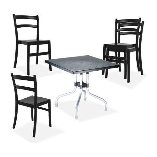 Sitzgruppe Estrella schwarz