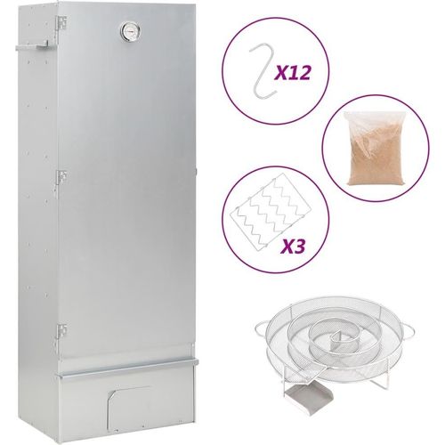 Räucherofen mit Kaltrauchgenerator Verzinkter Stahl