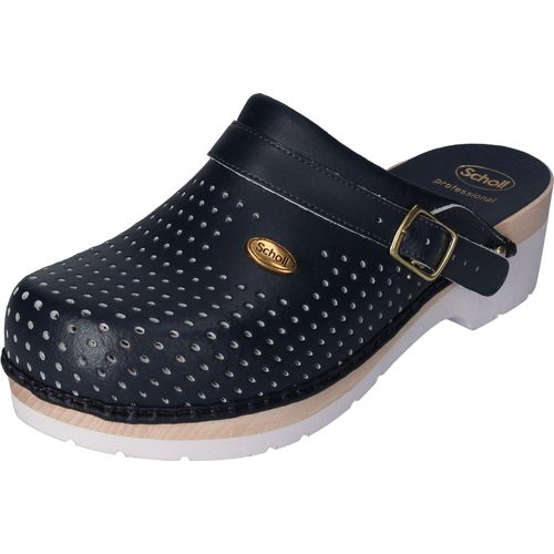 SCHOLL Unisex Arbeitsschuhe Clogs SUPERCOMFORT - navy, Größe:43 EU