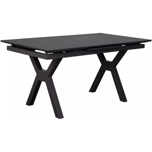 Ausziehtisch Granada 160/210x90cm dark grey Aluminium