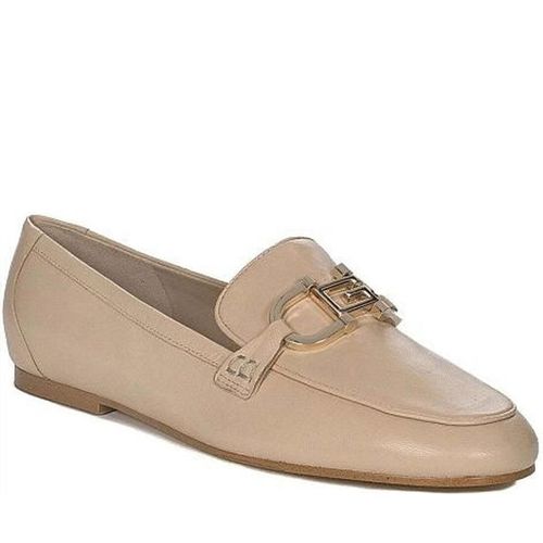 Guess Damen Mokassins FLJISA LEA14 NATU Farbe: Beige Größe: 39