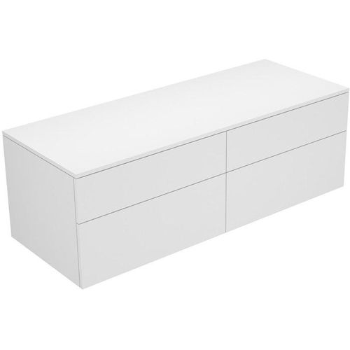 Keuco Sideboard EDITION 400 4 Frontauszüge 1400 x 472 x 535 mm trüffel/trüffel