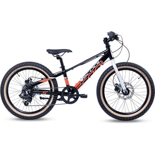 S'COOL Xroc disc 20 Zoll 7-Gang Shimano Black/Orange | Kinderfahrrad | Jugendfahrrad | 20 Zoll | 7 Gang
