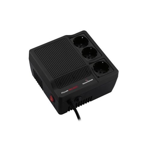 Tecnoware Power Reg 1000VA Spannungsregler 3 AC-Ausgänge 230 V Schwarz