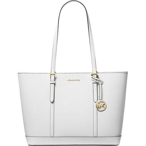 Damen Handtasche Michael Kors 35F0GTVT9L-OPTIC-WHITE Weiß 45 x 29 x 16 cm