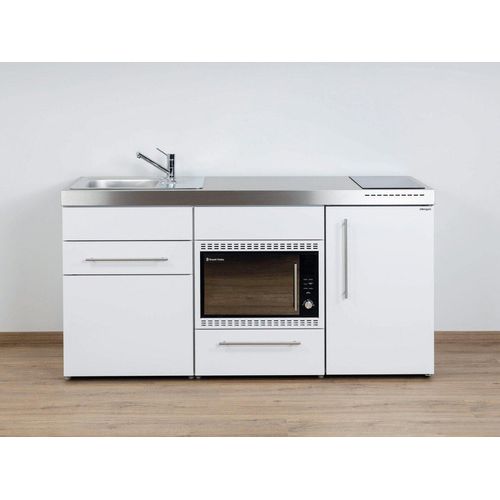 Stengel Miniküche Premiumline MPMOS 170 KMI mit Kühlschrank und Mikrowellenofen