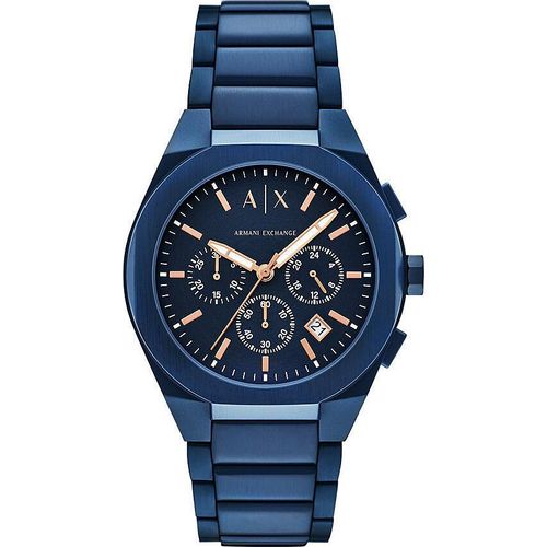 Multifunktions Klassisch Armani Exchange Blau Kollektion Sync - mann