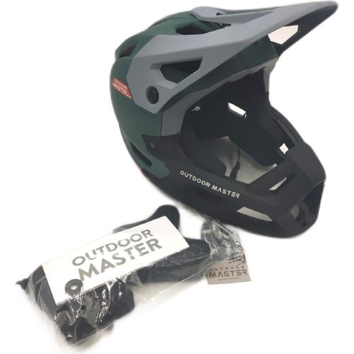 Outdoormaster Fahrradhelm Kopfschutz Full Face Mountainbike Helm Größe 57 59 cm Sicherheit