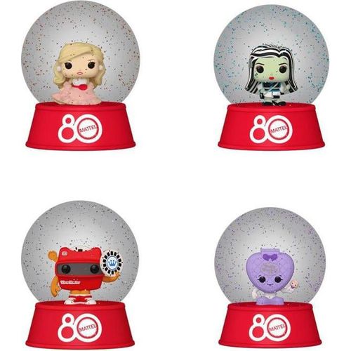 Funko Mattel Retro-spielzeug: Display Für Überraschungs-schneekugeln Und Emaille-pins 12 Einheiten One Size