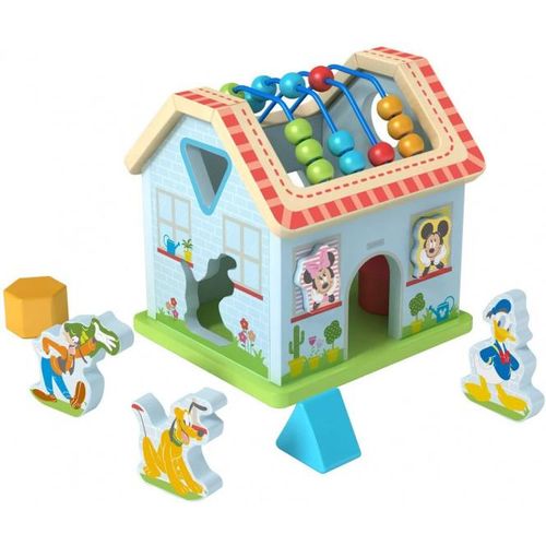 aktivitätshaus Mickey Mouse junior 21,2 cm Holz blau