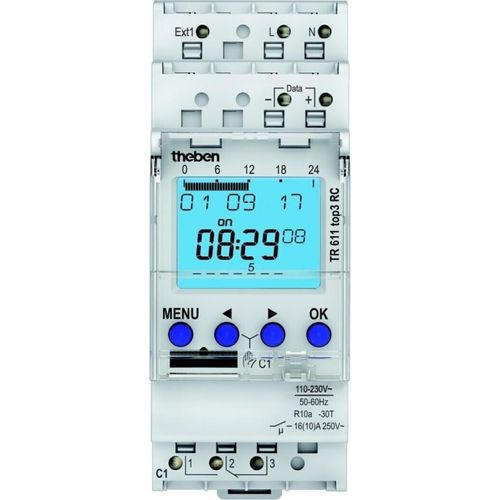 Theben Digitale Zeitschaltuhr TR 611 top3 RC 6110330