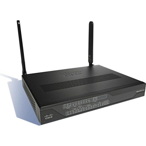 Cisco C897VA, Wi-Fi 4 (802.11n), Ethernet/LAN, 3G, 4G, Schwarz, Tabletop-Router