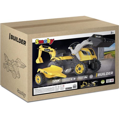 Smoby Traktor Builder Max+Anhänger