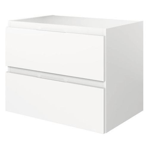 Unterschrank pelipal Xpressline 4035 2 Auszüge Breite 60 cm weiß mit Grifffuge