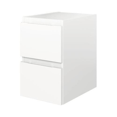 Unterschrank pelipal Xpressline 4035 2 Auszüge Breite 30 cm weiß mit Grifffuge