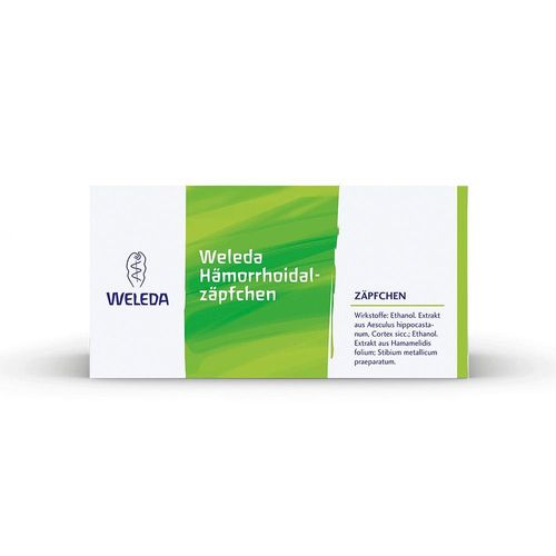 WELEDA Hämorrhoidal Zäpfchen 10 St