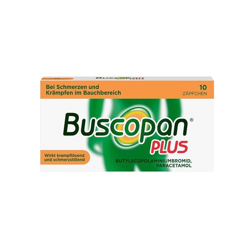 Buscopan Plus Zäpfchen bei Bauchschmerzen 10 St