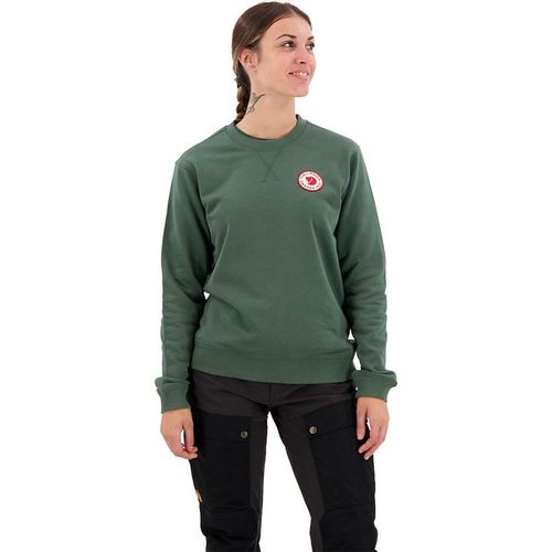 Fjällräven 1960 Logo Badge Sweatshirt Grün S Frau Grün S