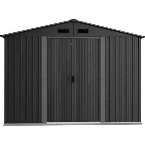 Metall-Gartengeräteschuppen 259x257x202cm