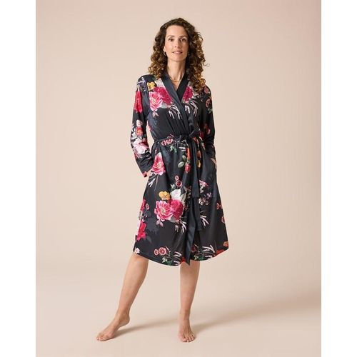 Bademantel Englische Rose