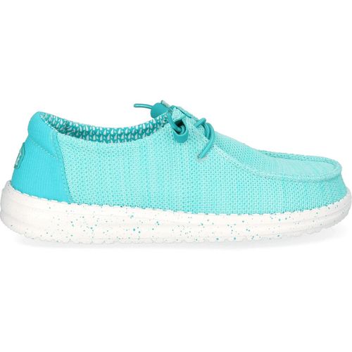 HEYDUDE Wendy Stretch Sox Damen Halbschuhe Ceramic Blue Größe 36