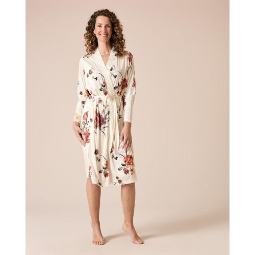 Bademantel Englische Rose