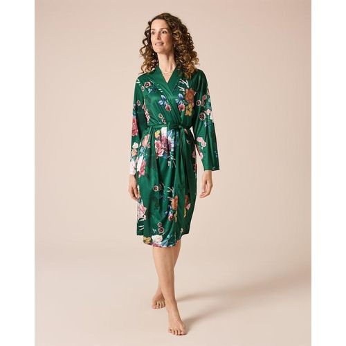 Bademantel Englische Rose