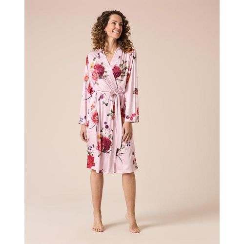 Bademantel Englische Rose