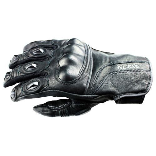 Motorradhandschuhe NERVE "KQ11" Gr. XXL, schwarz, Handschuhe, XXL, mit Weitenverstellung
