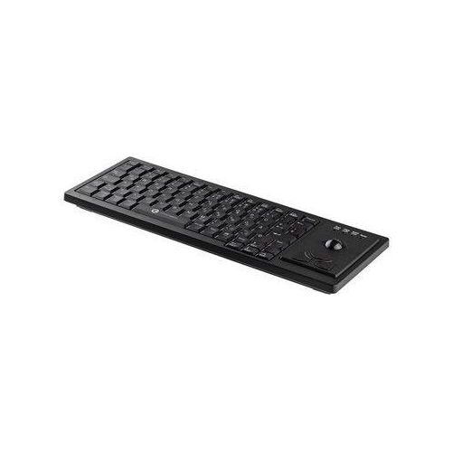 GETT Cleantype Xtra Roll Tastatur mit Trackball USB Farbe schwarz Layout