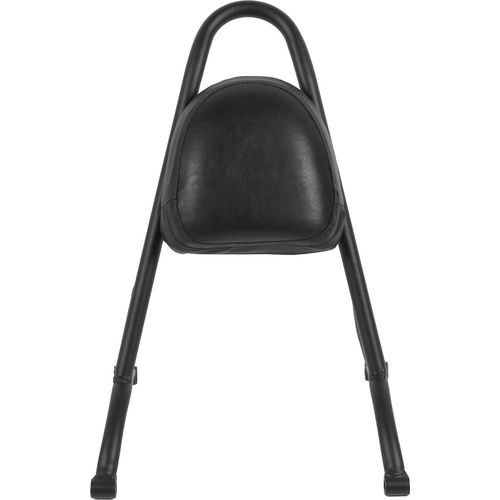 Motorrad -Passagier -Rückenlehne SetScrewnutgasket mit ergonomischem Design des Rückenkissens (schwarz)