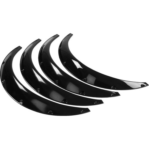 Kotflügel Fackern, hochwertige haltbare 4pcs 90 mm/3,5 Zoll Auto Kotflügel, vorne weit verbreitete Raddekoration für Körper verwenden