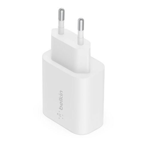 Belkin BOOST Charge 25W USB-C Ladegerät + PD, weiß WCA004vfWH