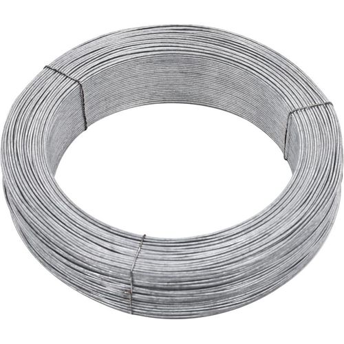 Zaun-Bindedraht 250 m 3,8 mm Stahl