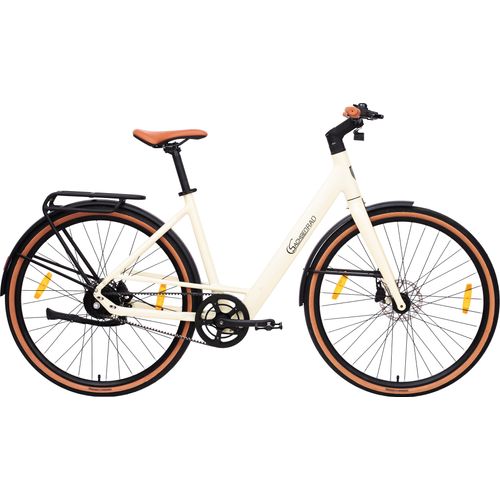 SachsenRAD Urban City E-Bike C3V Roma, mit Riemenantrieb Drehmomentsensor, Ultraleicht 16kg, 27.5 Zoll Citybike Lenker vollintegriertes, Elektrorad