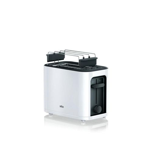 Toaster Braun HT3000WH Schwarz Weiß 1000 W