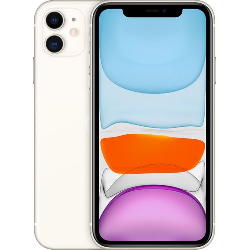 Apple iPhone 11 128GB White Handy Smartphone ohne Simlock MHDJ3