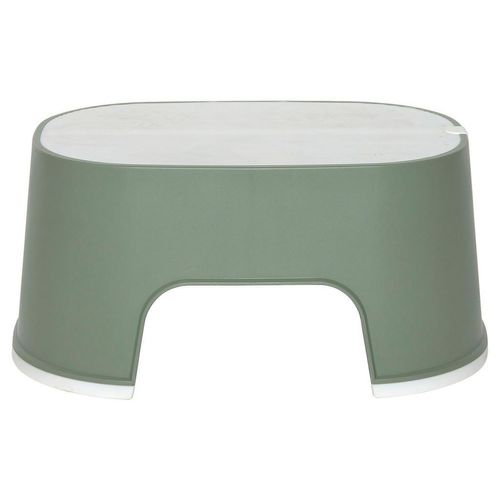 Bebe Jou Tritthocker Grow , Dunkelgrün , Kunststoff , 33.7x22.9x15.5 cm , rutschfeste Trittfläche, hohe Standfestigkeit , Pflegen, Babytoilette, Baby