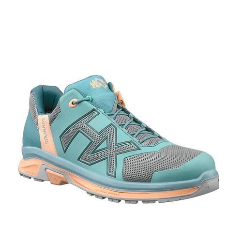 HAIX Halbschuh CONNEXIS Go GTX Ws low mint-coral Gr. 43 (UK 9,0), Schutzstufe:keine Sicherheitsklasse, Größe:43 (UK 8,5), Weite:nv