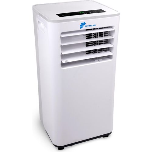 Lifetime Air Klimaanlage Mobil Klimagerät, Luftentfeuchter und Ventilator - Luftkühler mit Abluftschlauch - 65dB - Air Conditioner bis zu 60m2 - Fernbedienung und Timer - 9000BTU