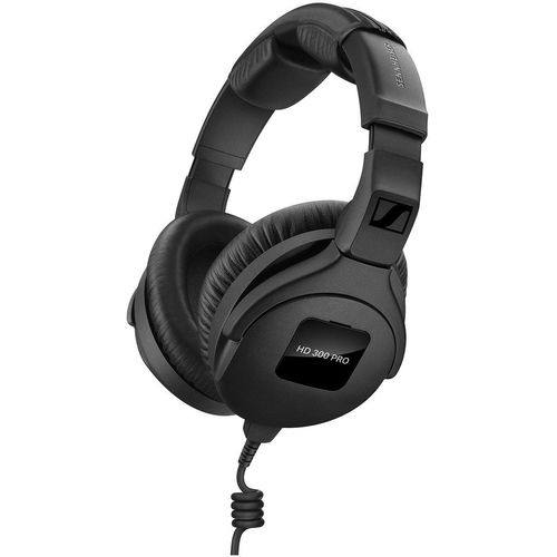 Sennheiser HD 300 PRO Kopfhörer Kabelgebunden Kopfband Musik Schwarz
