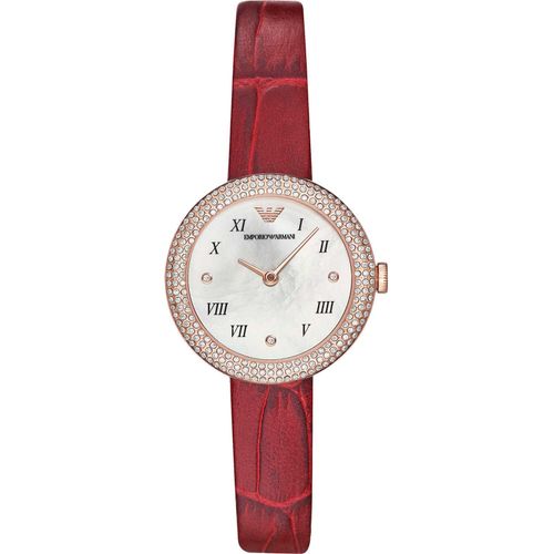 Emporio Armani Analog 'Rosa' Damen Uhr AR11357