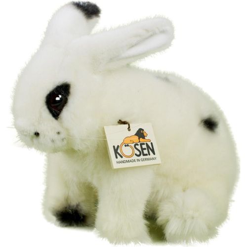 Kösen Kaninchen weiß 24 cm Flecki