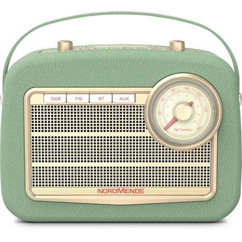 DAB+ Digitalradio Retro NordMende,portable NOM TRANSITA130 gn